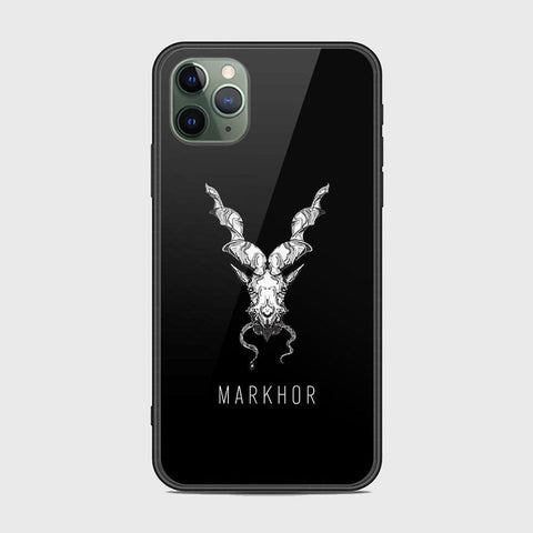 iPhone 11 Pro Max Cover - Markhor Series - HQ Ultra Shine Premium Infinity Glass Soft Silicon Borders Case