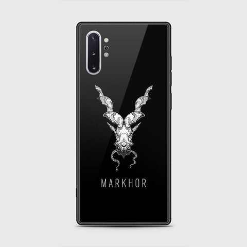 Samsung Galaxy Note 10 Plus Cover - Markhor Series - HQ Ultra Shine Premium Infinity Glass Soft Silicon Borders Case