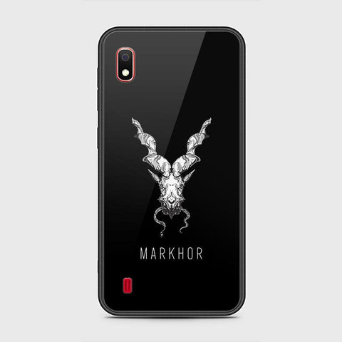 Samsung Galaxy A10 Cover - Markhor Series - HQ Ultra Shine Premium Infinity Glass Soft Silicon Borders Case