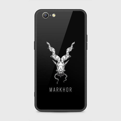 Oppo A57 Cover - Markhor Series - HQ Ultra Shine Premium Infinity Glass Soft Silicon Borders Case