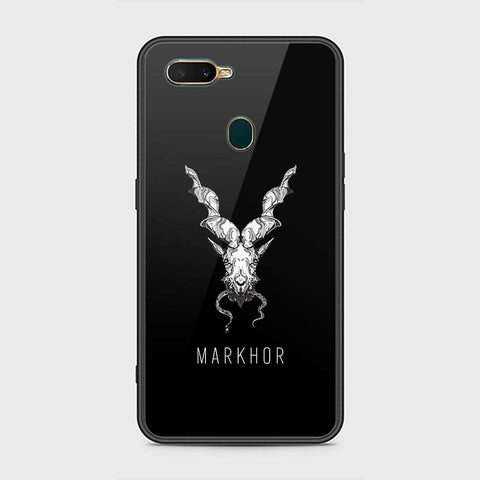 Oppo A12 Cover - Markhor Series - HQ Ultra Shine Premium Infinity Glass Soft Silicon Borders Case