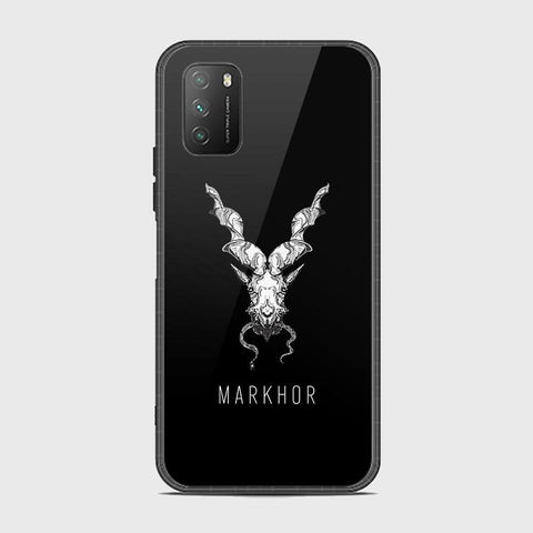 Xiaomi Poco M3 Cover - Markhor Series - HQ Ultra Shine Premium Infinity Glass Soft Silicon Borders Case