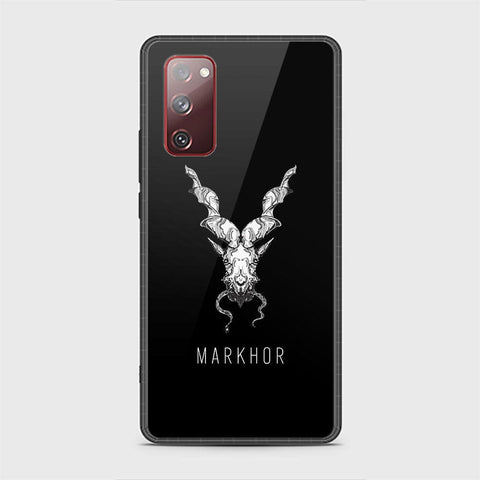 Samsung Galaxy S20 FE Cover - Markhor Series - HQ Ultra Shine Premium Infinity Glass Soft Silicon Borders Case