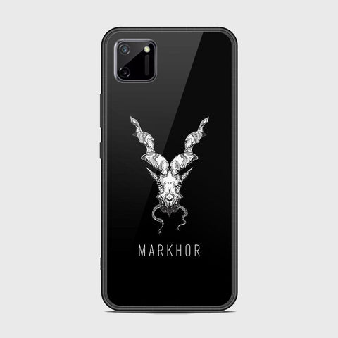 Realme C11 Cover - Markhor Series - HQ Ultra Shine Premium Infinity Glass Soft Silicon Borders Case