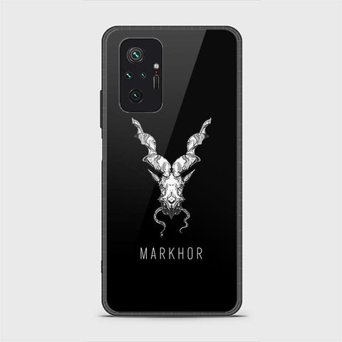 Xiaomi Redmi Note 10 Pro Max Cover - Markhor Series - HQ Ultra Shine Premium Infinity Glass Soft Silicon Borders Case