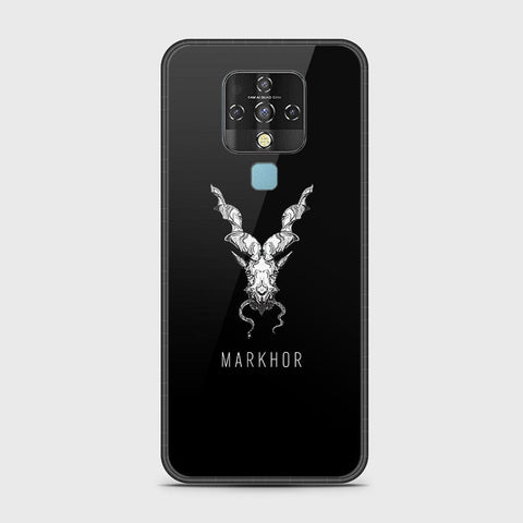 Tecno Camon 16 Cover - Markhor Series - HQ Ultra Shine Premium Infinity Glass Soft Silicon Borders Case