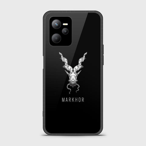 Realme V25 Cover - Markhor Series - HQ Ultra Shine Premium Infinity Glass Soft Silicon Borders Case