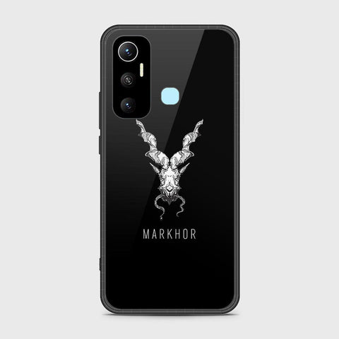 Infinix Hot 11 Cover - Markhor Series - HQ Ultra Shine Premium Infinity Glass Soft Silicon Borders Case