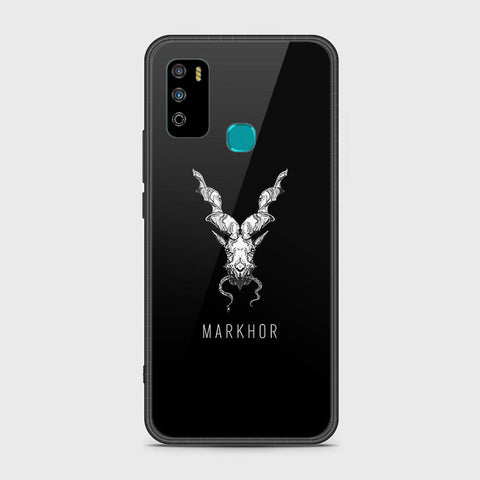 Infinix Hot 9 Play Cover - Markhor Series - HQ Ultra Shine Premium Infinity Glass Soft Silicon Borders Case