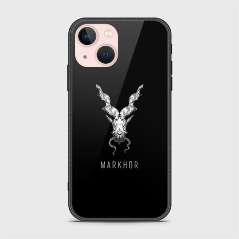 iPhone 14 Plus Cover - Markhor Series - HQ Ultra Shine Premium Infinity Glass Soft Silicon Borders Case