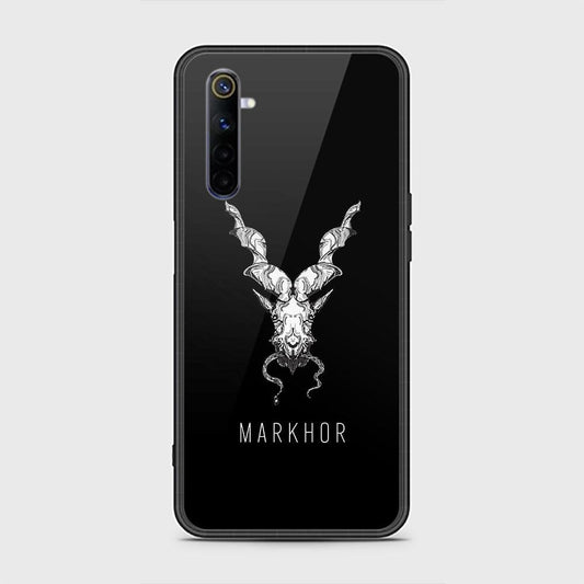 Realme 6 Cover - Markhor Series - HQ Ultra Shine Premium Infinity Glass Soft Silicon Borders Case (Fast Delivery)