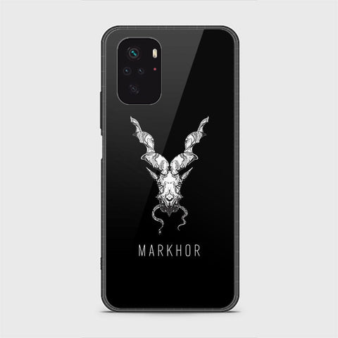 Xiaomi Redmi Note 10s Cover - Markhor Series - HQ Ultra Shine Premium Infinity Glass Soft Silicon Borders Case