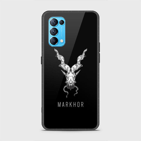 Oppo Reno 5 5G Cover - Markhor Series - HQ Ultra Shine Premium Infinity Glass Soft Silicon Borders Case