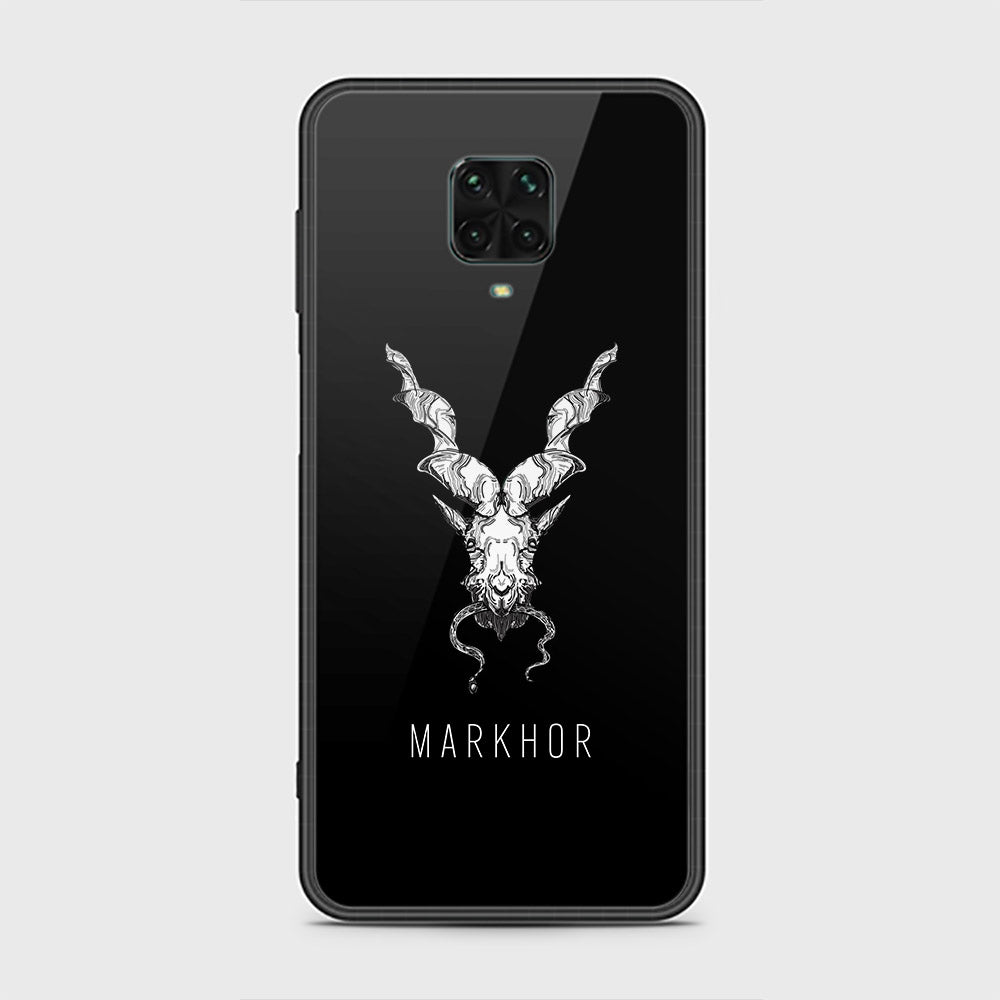 Xiaomi Redmi Note 9 Pro Cover - Markhor Series - HQ Ultra Shine Premium Infinity Glass Soft Silicon Borders Case (Fast Delivery)