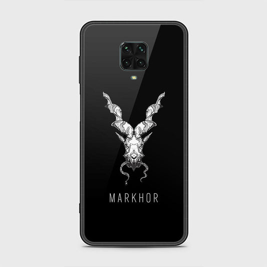 Xiaomi Redmi Note 9 Pro Cover - Markhor Series - HQ Ultra Shine Premium Infinity Glass Soft Silicon Borders Case (Fast Delivery)