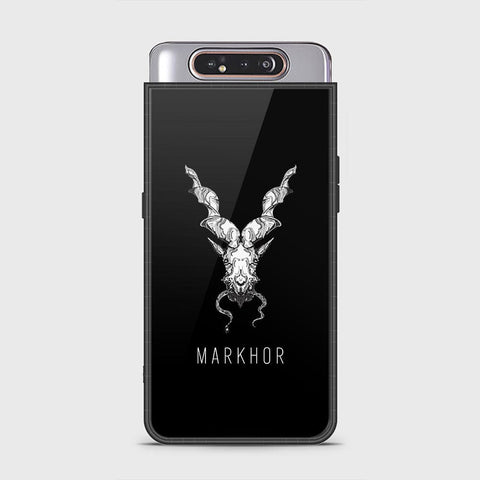 Samsung Galaxy A80 Cover - Markhor Series - HQ Ultra Shine Premium Infinity Glass Soft Silicon Borders Case