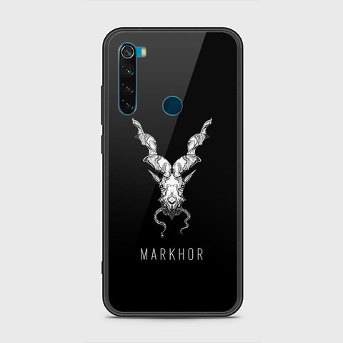 Xiaomi Redmi Note 8 Cover - Markhor Series - HQ Ultra Shine Premium Infinity Glass Soft Silicon Borders Case