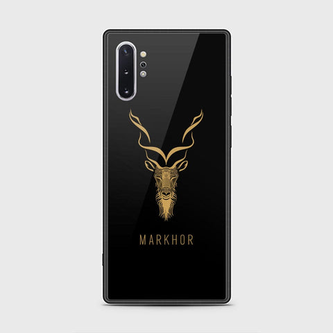 Samsung Galaxy Note 10 Plus Cover - Markhor Series - HQ Ultra Shine Premium Infinity Glass Soft Silicon Borders Case