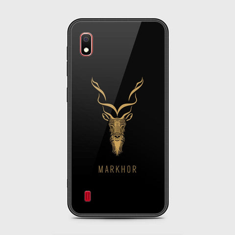 Samsung Galaxy A10 Cover - Markhor Series - HQ Ultra Shine Premium Infinity Glass Soft Silicon Borders Case