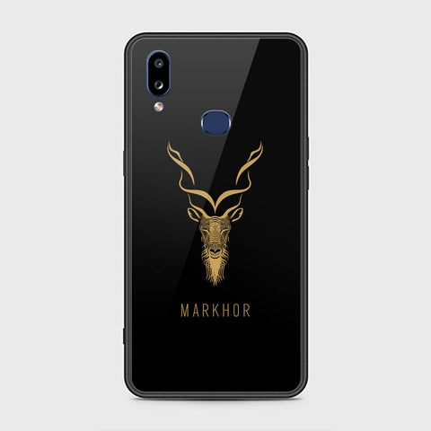 Samsung Galaxy A10s Cover - Markhor Series - HQ Ultra Shine Premium Infinity Glass Soft Silicon Borders Case