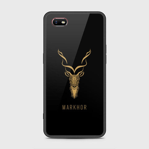 Oppo A1k Cover - Markhor Series - HQ Ultra Shine Premium Infinity Glass Soft Silicon Borders Case