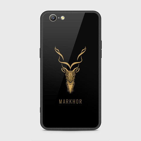 Oppo A57 Cover - Markhor Series - HQ Ultra Shine Premium Infinity Glass Soft Silicon Borders Case