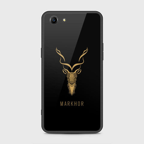 Oppo A1 Cover - Markhor Series - HQ Ultra Shine Premium Infinity Glass Soft Silicon Borders Case