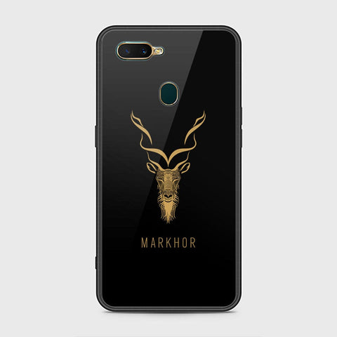 Oppo A12 Cover - Markhor Series - HQ Ultra Shine Premium Infinity Glass Soft Silicon Borders Case