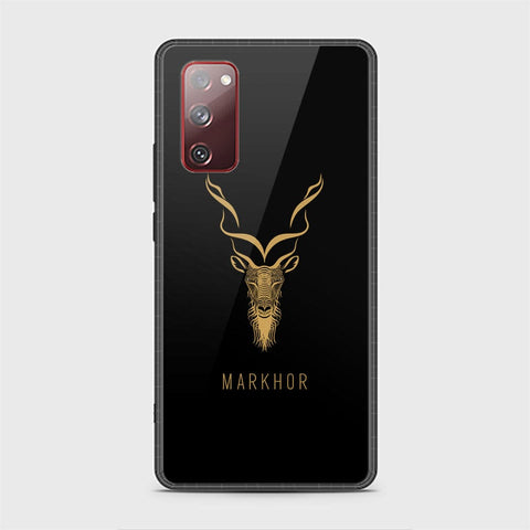 Samsung Galaxy S20 FE Cover - Markhor Series - HQ Ultra Shine Premium Infinity Glass Soft Silicon Borders Case