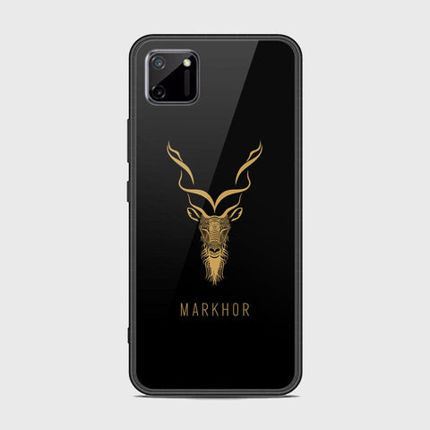 Realme C11 Cover - Markhor Series - HQ Ultra Shine Premium Infinity Glass Soft Silicon Borders Case