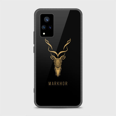 Vivo V21 Cover - Markhor Series - HQ Ultra Shine Premium Infinity Glass Soft Silicon Borders Case