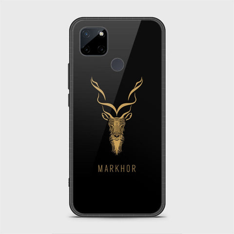 Realme C21Y Cover - Markhor Series - HQ Ultra Shine Premium Infinity Glass Soft Silicon Borders Case