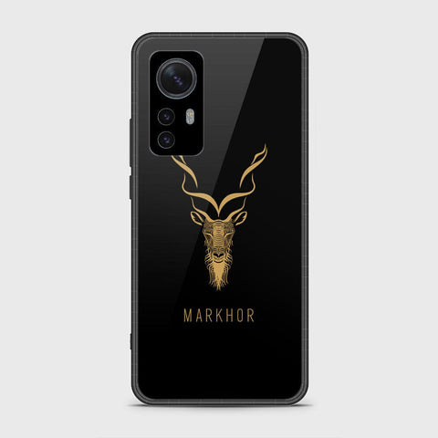 Xiaomi 12x Cover - Markhor Series - HQ Ultra Shine Premium Infinity Glass Soft Silicon Borders Case