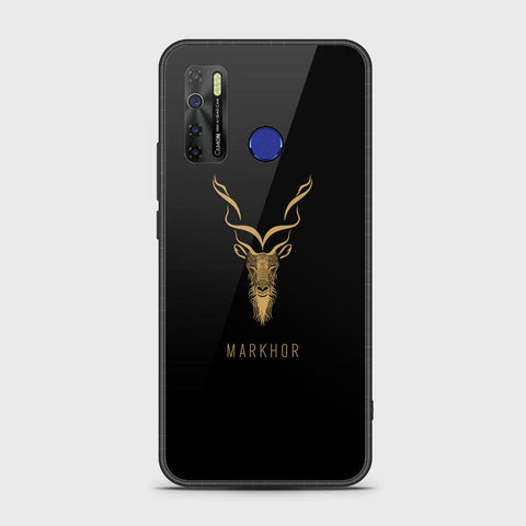 Infinix Hot 9 Pro Cover - Markhor Series - HQ Ultra Shine Premium Infinity Glass Soft Silicon Borders Case