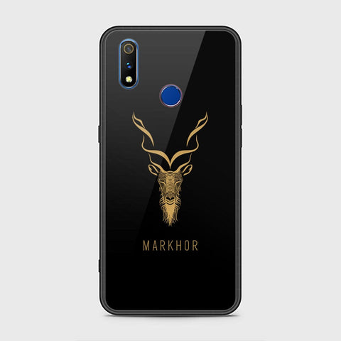 Realme 3 Cover - Markhor Series - HQ Ultra Shine Premium Infinity Glass Soft Silicon Borders Case