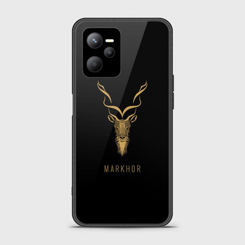 Realme V25 Cover - Markhor Series - HQ Ultra Shine Premium Infinity Glass Soft Silicon Borders Case