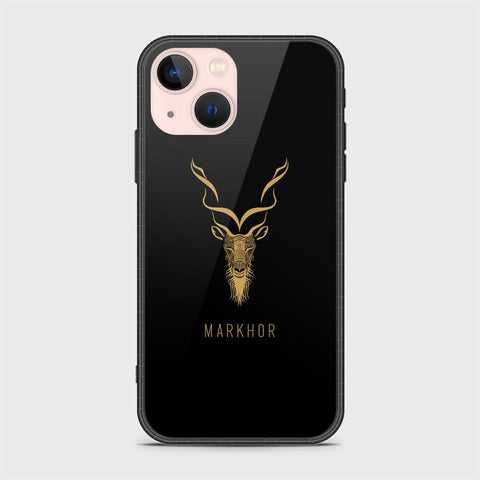 iPhone 14 Plus Cover - Markhor Series - HQ Ultra Shine Premium Infinity Glass Soft Silicon Borders Case