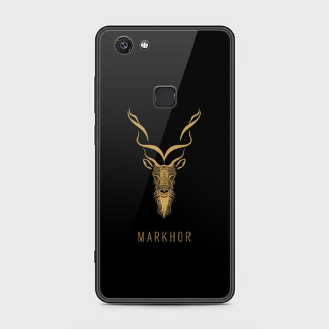 Vivo V7 Plus Cover - Markhor Series - HQ Ultra Shine Premium Infinity Glass Soft Silicon Borders Case