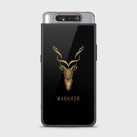 Samsung Galaxy A80 Cover - Markhor Series - HQ Ultra Shine Premium Infinity Glass Soft Silicon Borders Case