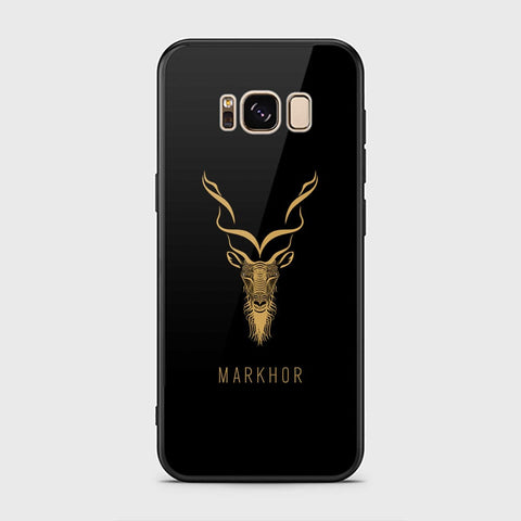 Samsung Galaxy S8 Cover - Markhor Series - HQ Ultra Shine Premium Infinity Glass Soft Silicon Borders Case