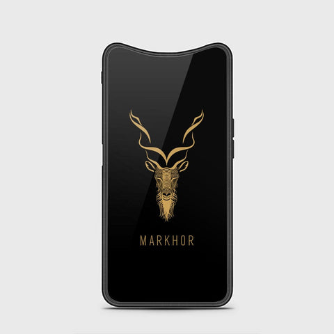 Oppo Find X Cover - Markhor Series - HQ Ultra Shine Premium Infinity Glass Soft Silicon Borders Case