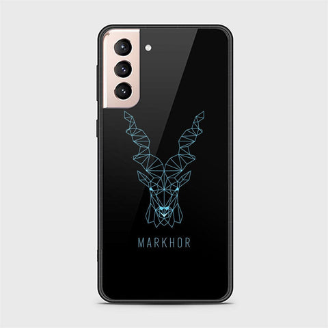 Samsung Galaxy S21 5G Cover - Markhor Series - HQ Ultra Shine Premium Infinity Glass Soft Silicon Borders Case