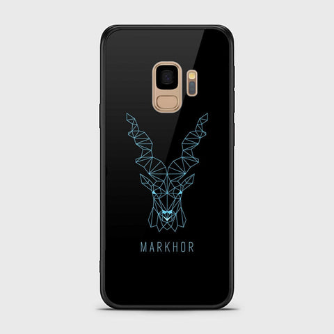 Samsung Galaxy S9 Cover - Markhor Series - HQ Ultra Shine Premium Infinity Glass Soft Silicon Borders Case