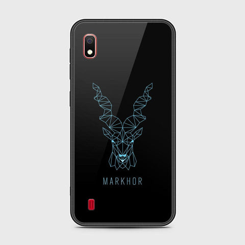 Samsung Galaxy A10 Cover - Markhor Series - HQ Ultra Shine Premium Infinity Glass Soft Silicon Borders Case