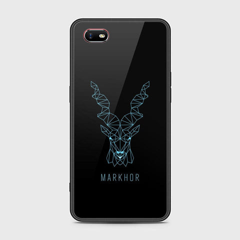 Oppo A1k Cover - Markhor Series - HQ Ultra Shine Premium Infinity Glass Soft Silicon Borders Case