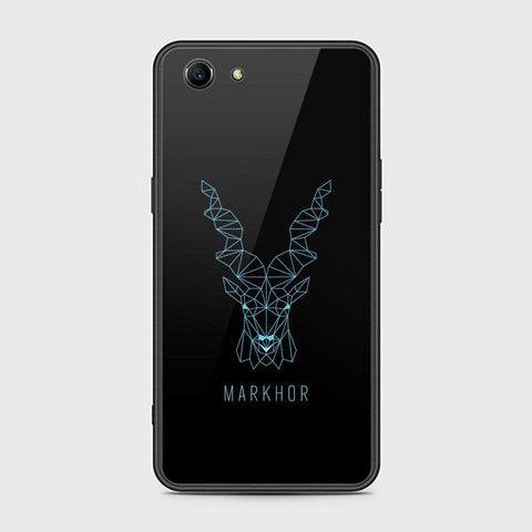 Oppo A1 Cover - Markhor Series - HQ Ultra Shine Premium Infinity Glass Soft Silicon Borders Case