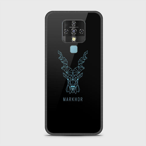 Tecno Camon 16 Cover - Markhor Series - HQ Ultra Shine Premium Infinity Glass Soft Silicon Borders Case