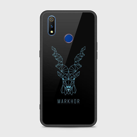 Realme 3 Cover - Markhor Series - HQ Ultra Shine Premium Infinity Glass Soft Silicon Borders Case