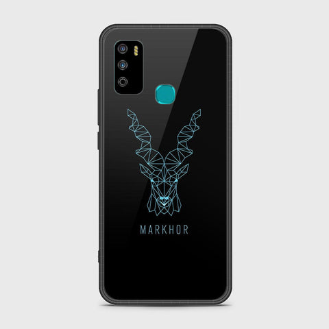 Infinix Hot 9 Play Cover - Markhor Series - HQ Ultra Shine Premium Infinity Glass Soft Silicon Borders Case