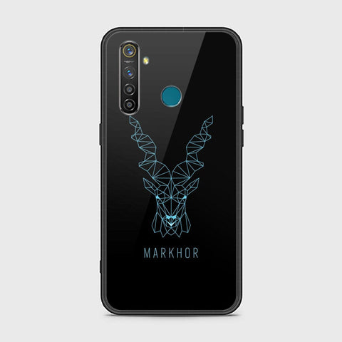 Realme 5 Pro Cover - Markhor Series - HQ Ultra Shine Premium Infinity Glass Soft Silicon Borders Case